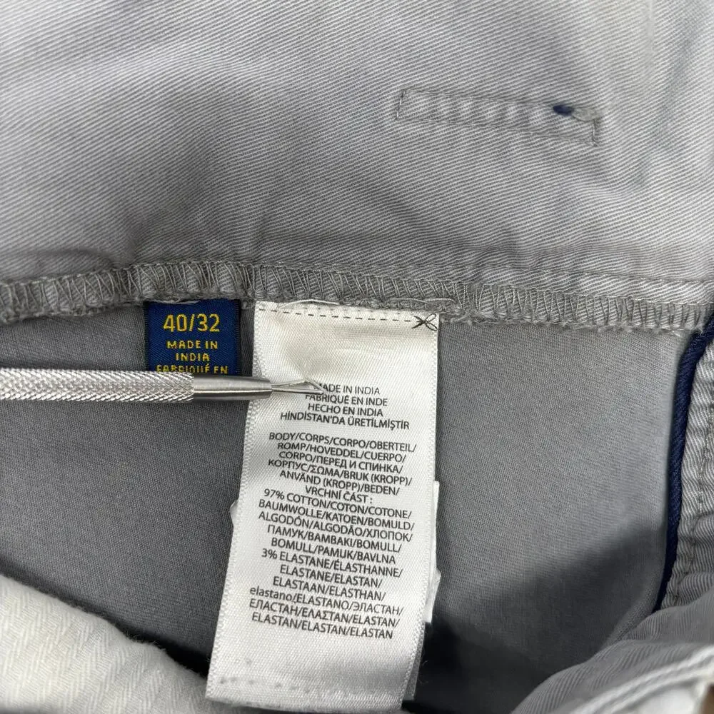 Polo Ralph Lauren Mens 40x31‎ Gray 5 Pocket Design Jeans
